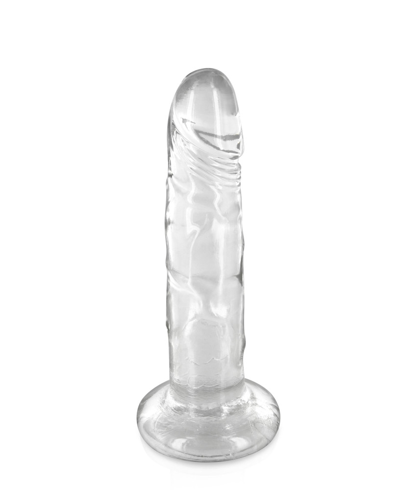 Gode dong jelly transparent ventouse 18cm 